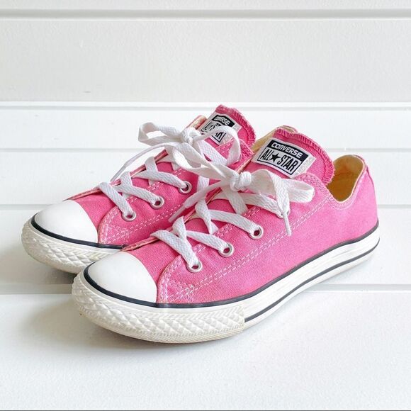 Converse Chuck Taylor All Star Ox Low Top Sneakers Shoes In Pink 3 Girls/5Women - Picture 1 of 8